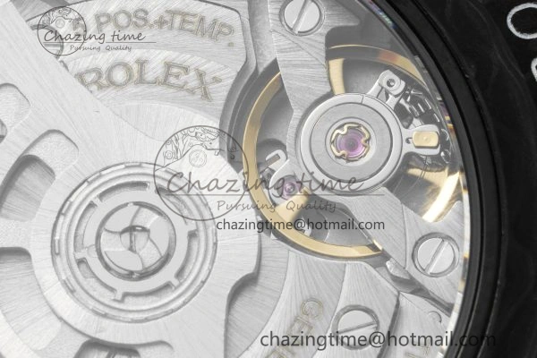 SoftTouch GMT Carbon DIWF Best Edition Black Textured Dial YG Markers on Black Nylon Strap SA3186 CHS 4695