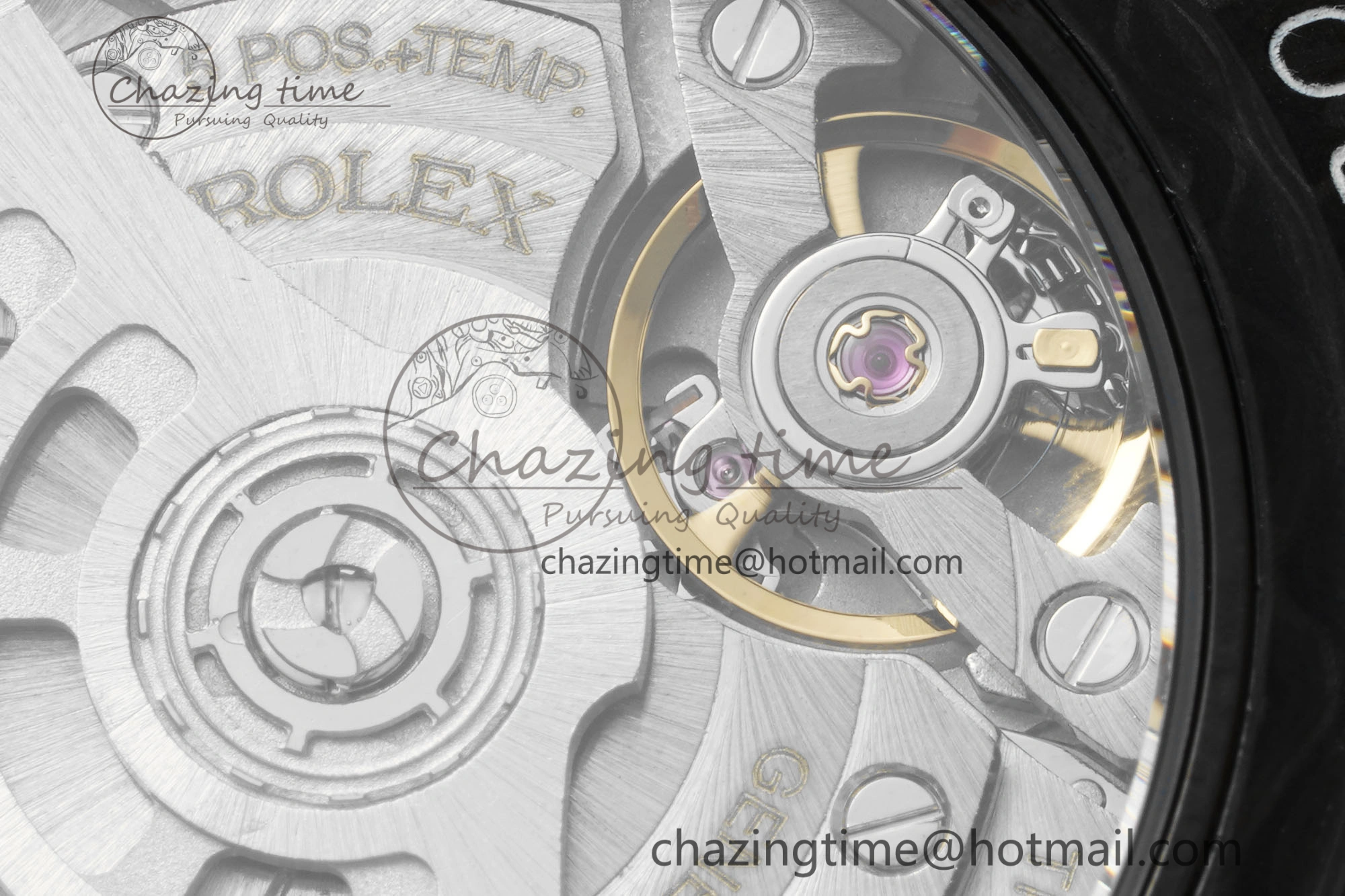 SoftTouch GMT Carbon DIWF Best Edition Black Textured Dial YG Markers on Black Nylon Strap SA3186 CHS 4695