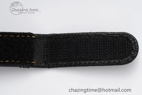 SoftTouch GMT Carbon DIWF Best Edition Black Textured Dial YG Markers on Black Nylon Strap SA3186 CHS 4695