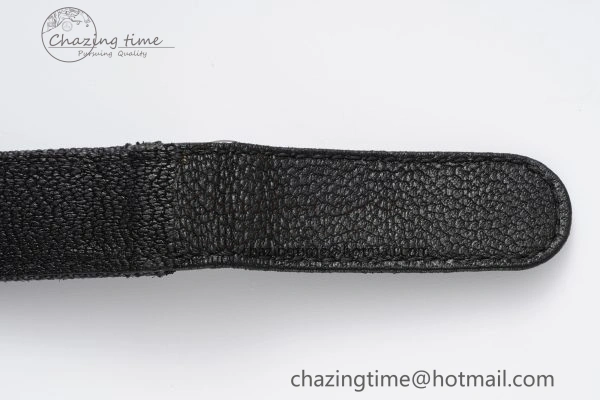 SoftTouch GMT Carbon DIWF Best Edition Black Textured Dial YG Markers on Black Nylon Strap SA3186 CHS 4695