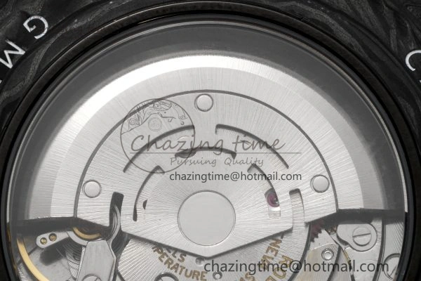 GMT Carbon DIWF Best Edition Meteorite Dial on Black Nylon Strap SA3186 CHS TimelessDesign 4696