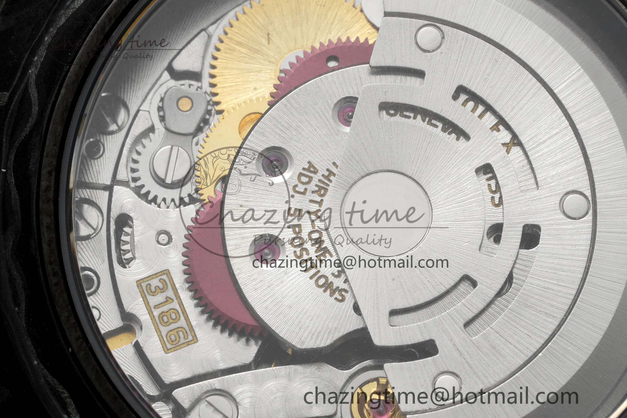 GMT Carbon DIWF Best Edition Meteorite Dial on White Nylon Strap SA3186 CHS Functional 4694