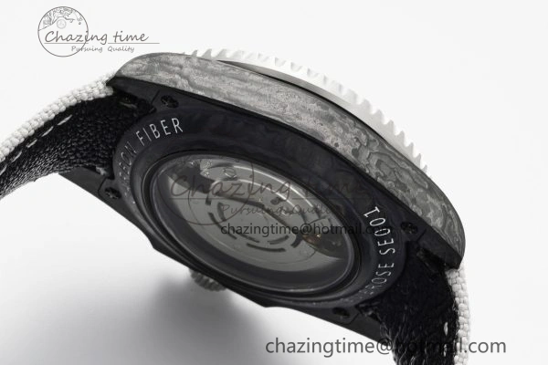 GMT Carbon DIWF Best Edition Meteorite Dial on White Nylon Strap SA3186 CHS Functional 4694