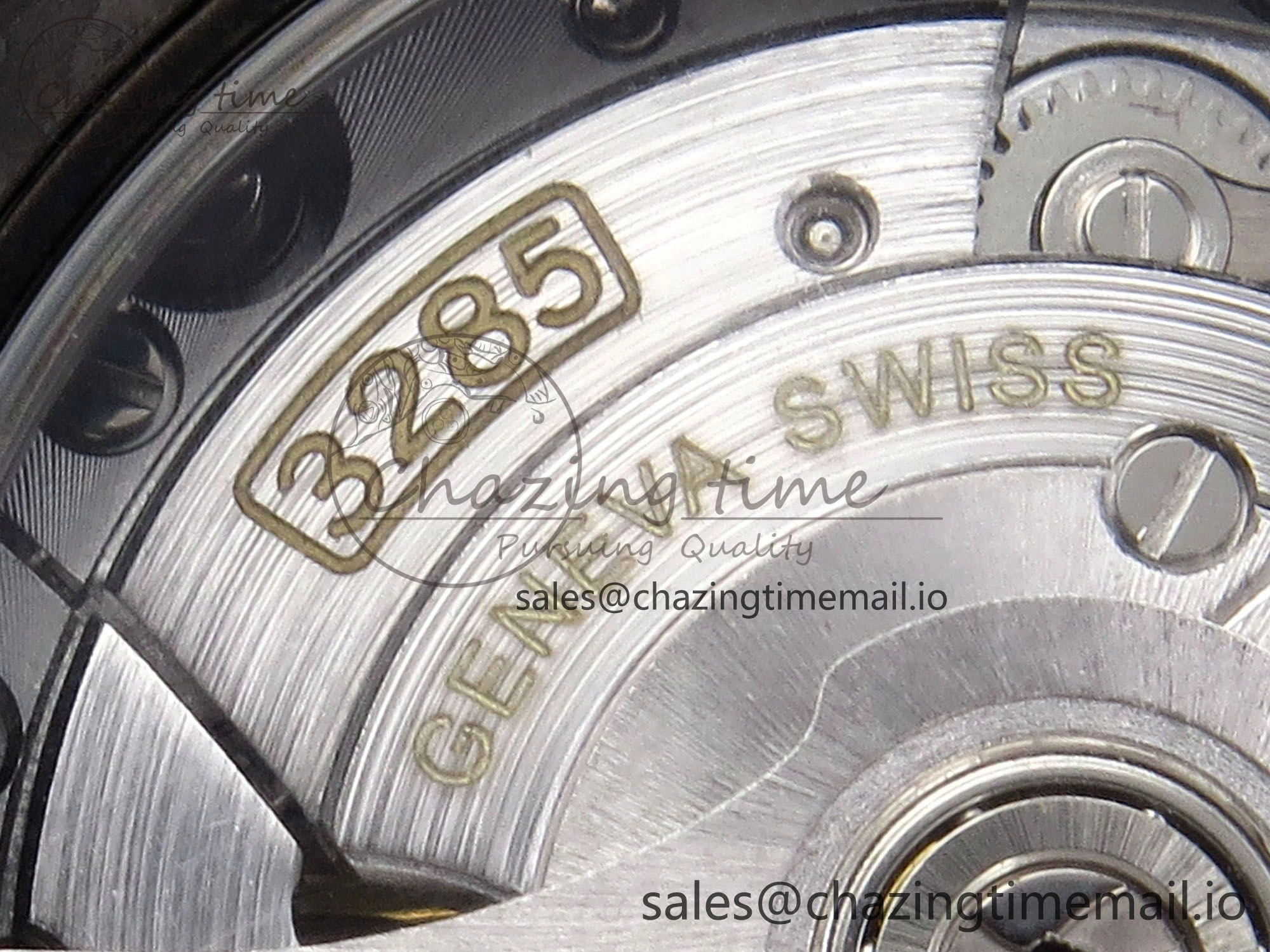 Original GMT Carbon DIWF Best Edition Yellow Roman Dial on Brown Nylon Strap SA3285 CHS V 1177