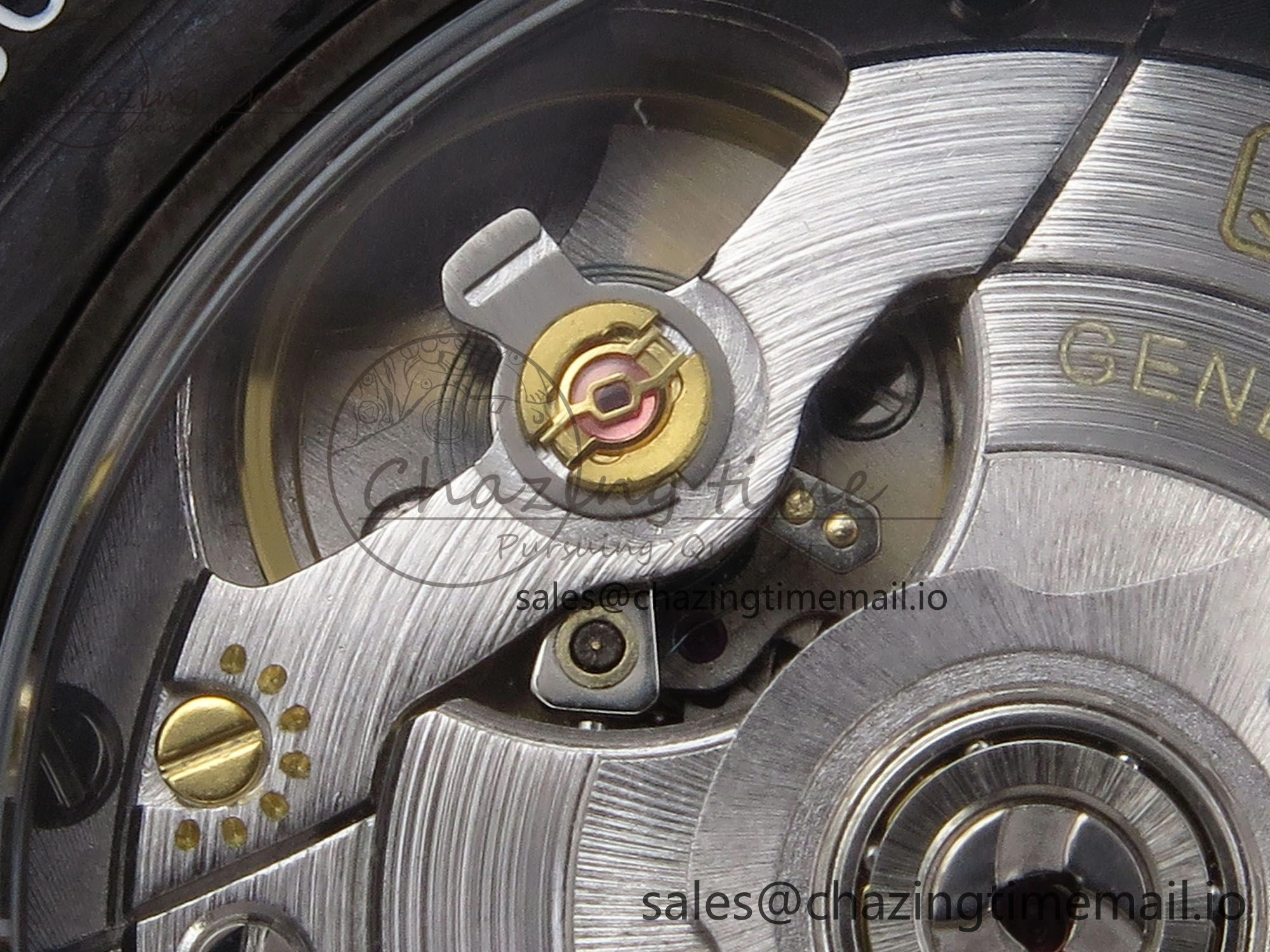 Original GMT Carbon DIWF Best Edition Yellow Roman Dial on Brown Nylon Strap SA3285 CHS V 1177