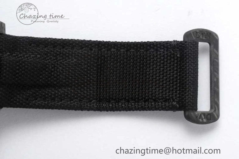 Casual GMT DIW Carbon V6F 1:1 Best Edition Black White Black Dial on Black Nylon Strap VR3186 CHS 4769