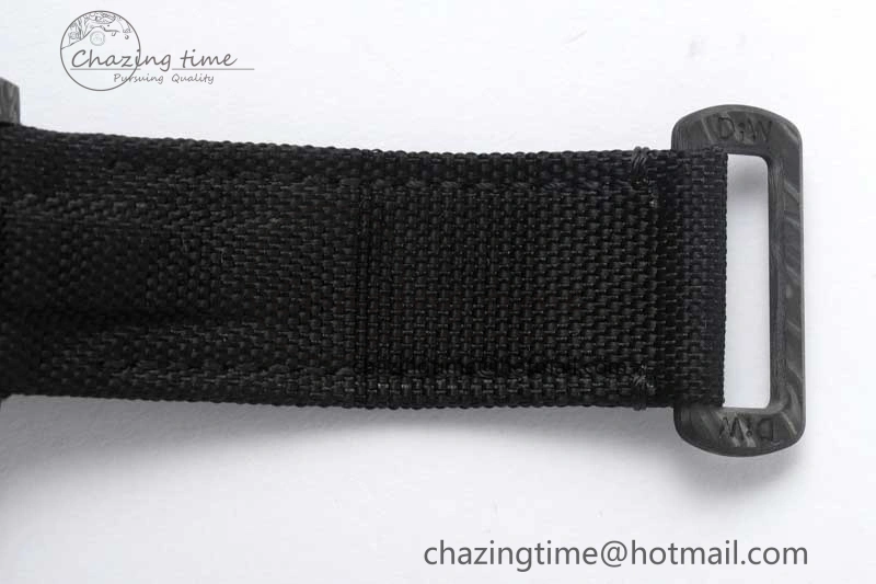 Casual GMT DIW Carbon V6F 1:1 Best Edition Black White Black Dial on Black Nylon Strap VR3186 CHS 4769