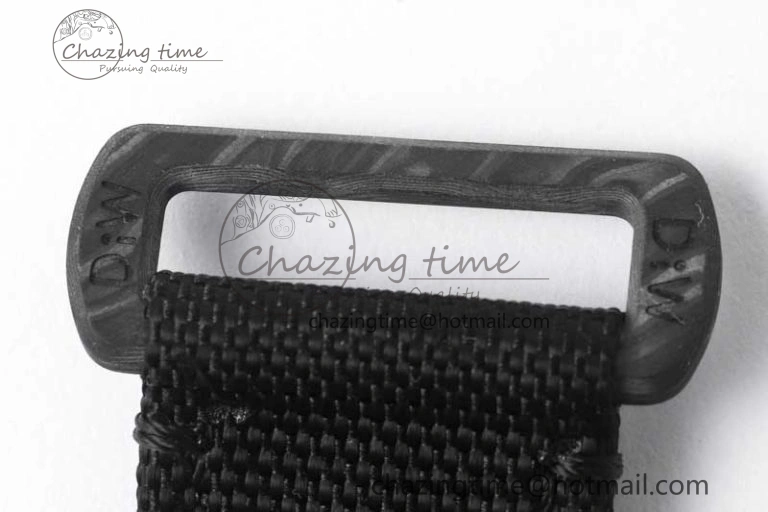 Casual GMT DIW Carbon V6F 1:1 Best Edition Black White Black Dial on Black Nylon Strap VR3186 CHS 4769