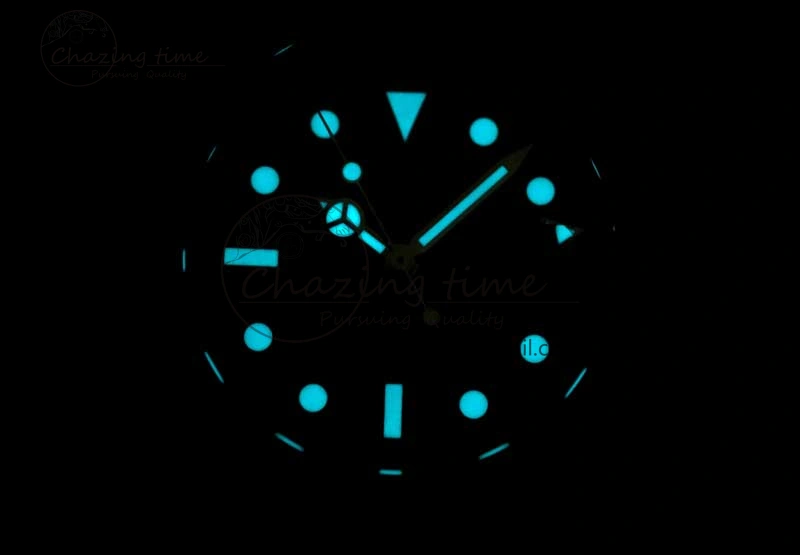 Casual GMT DIW Carbon V6F 1:1 Best Edition Black White Black Dial on Black Nylon Strap VR3186 CHS 4769