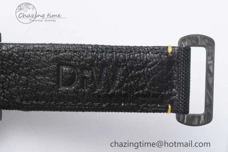 GMT DIW Carbon V6F 1:1 Best Edition Black Yellow Black Dial on Black Nylon Strap VR3186 CHS Practical 4765