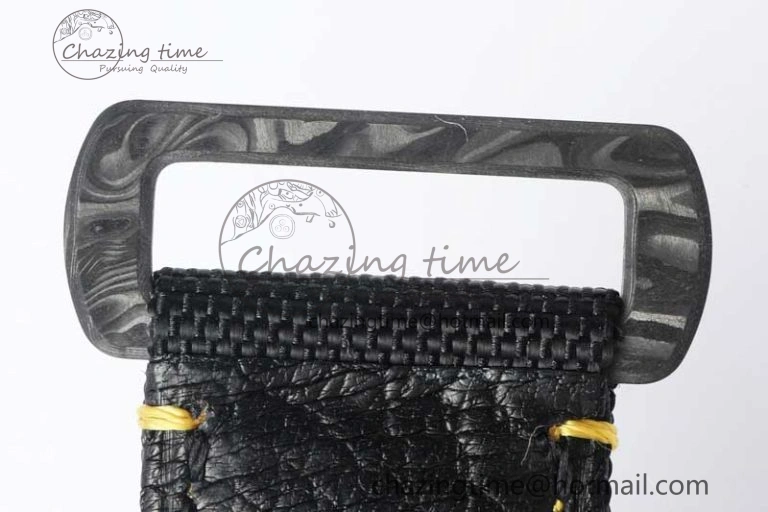 GMT DIW Carbon V6F 1:1 Best Edition Black Yellow Black Dial on Black Nylon Strap VR3186 CHS Practical 4765