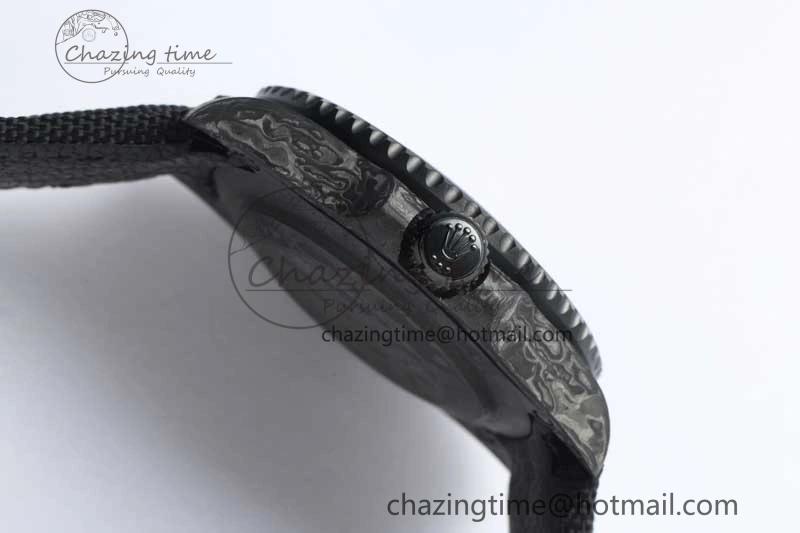 GMT DIW Carbon V6F 1:1 Best Edition Green Red Dial on Black Nylon Strap VR3186 CHS DailyWear 4767