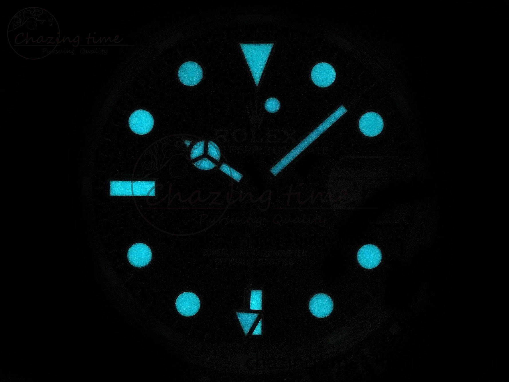 Supportive GMT MASTER II 126713 904L SS APF 1:1 BEST EDITION BLACK DIAL ON JUBILEE BRACELET VR3285 CHS 1833
