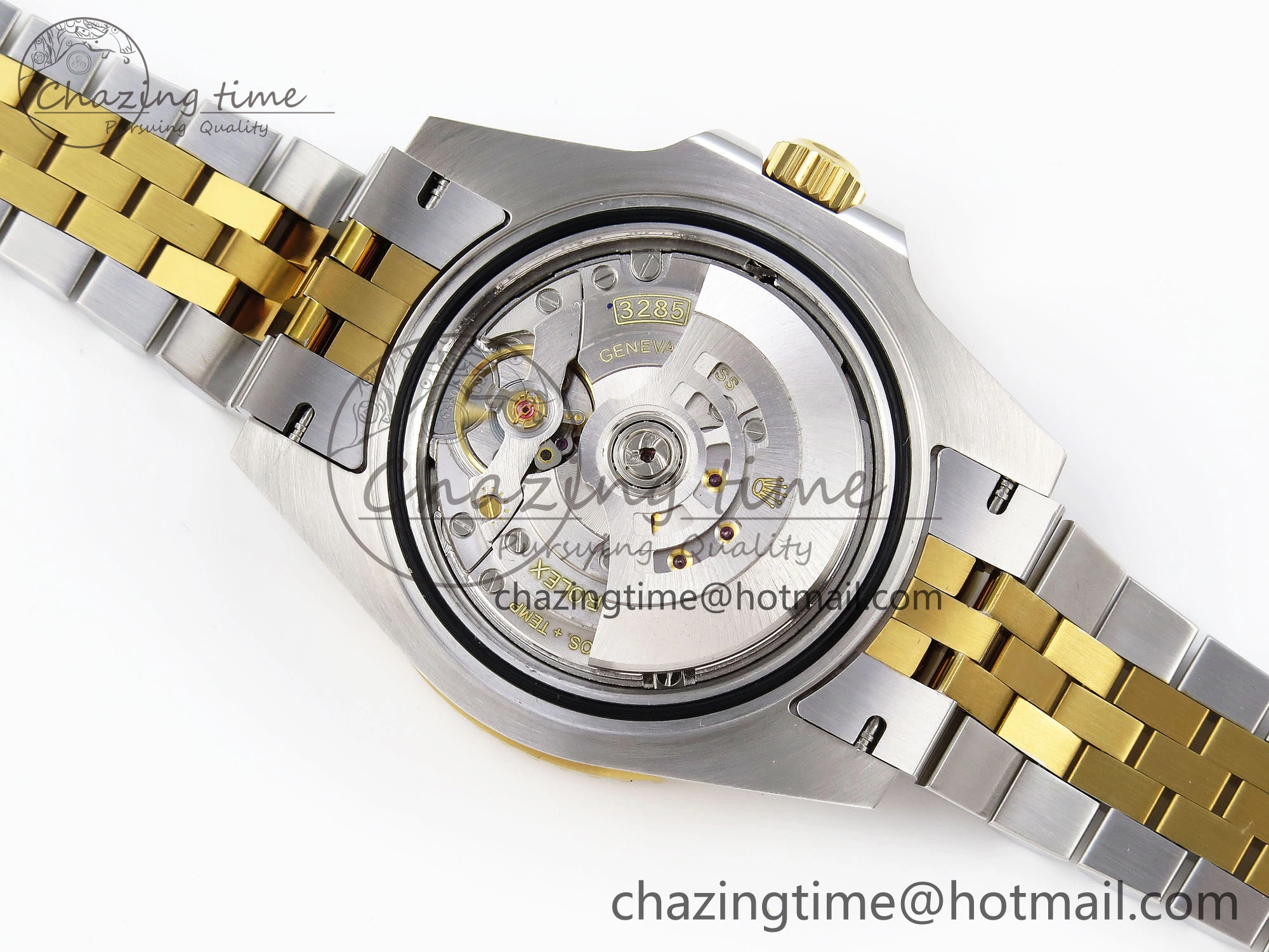 Supportive GMT MASTER II 126713 904L SS APF 1:1 BEST EDITION BLACK DIAL ON JUBILEE BRACELET VR3285 CHS 1833