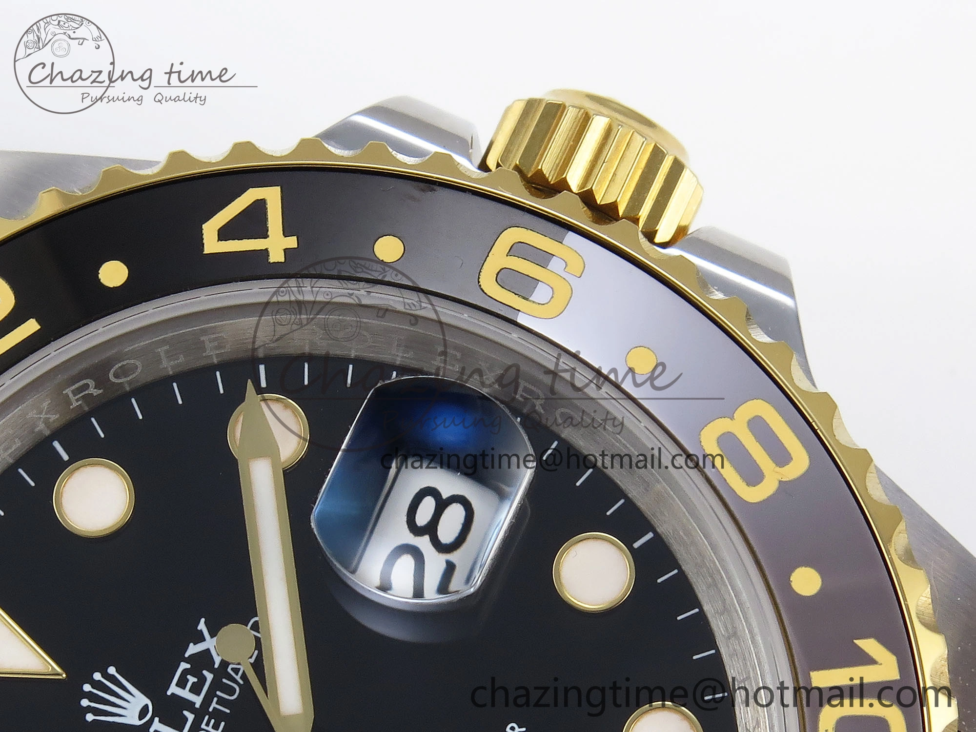 Supportive GMT MASTER II 126713 904L SS APF 1:1 BEST EDITION BLACK DIAL ON JUBILEE BRACELET VR3285 CHS 1833