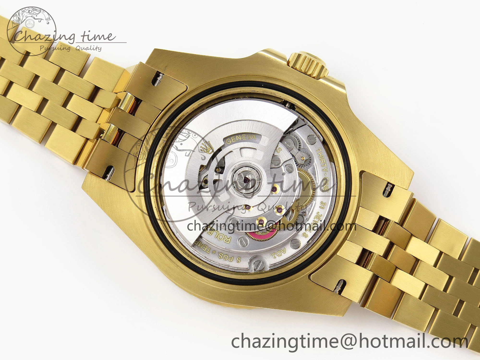 ZeroBulk GMT MASTER II 126718 APF 1:1 BEST EDITION BLACK DIAL ON JUBILEE BRACELET VR3285 CHS 1834