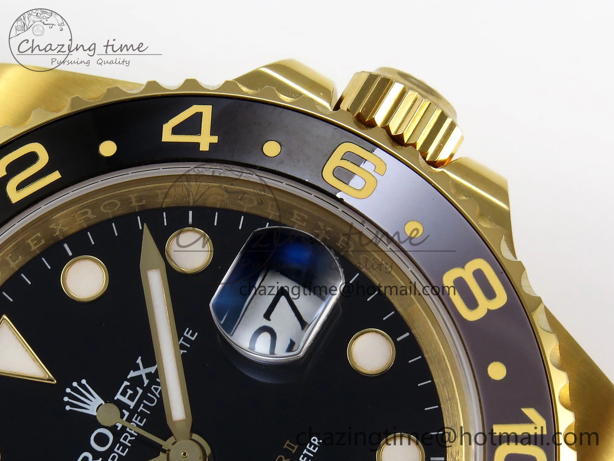 ZeroBulk GMT MASTER II 126718 APF 1:1 BEST EDITION BLACK DIAL ON JUBILEE BRACELET VR3285 CHS 1834
