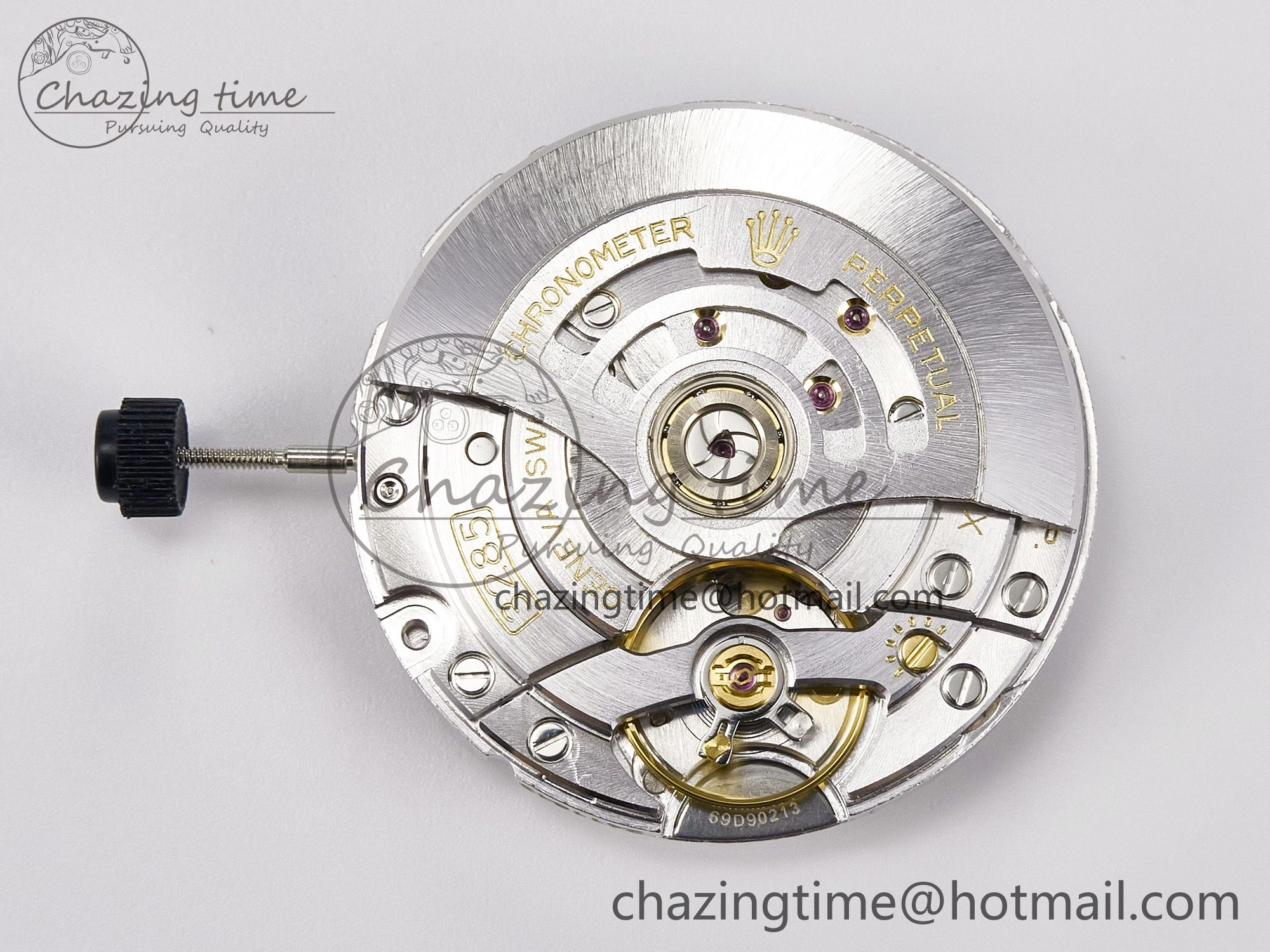 SunProtective GMT-Master Clean DD3285 Super Clone 28800 VPH Automatic Movement (Silver Color) 4112