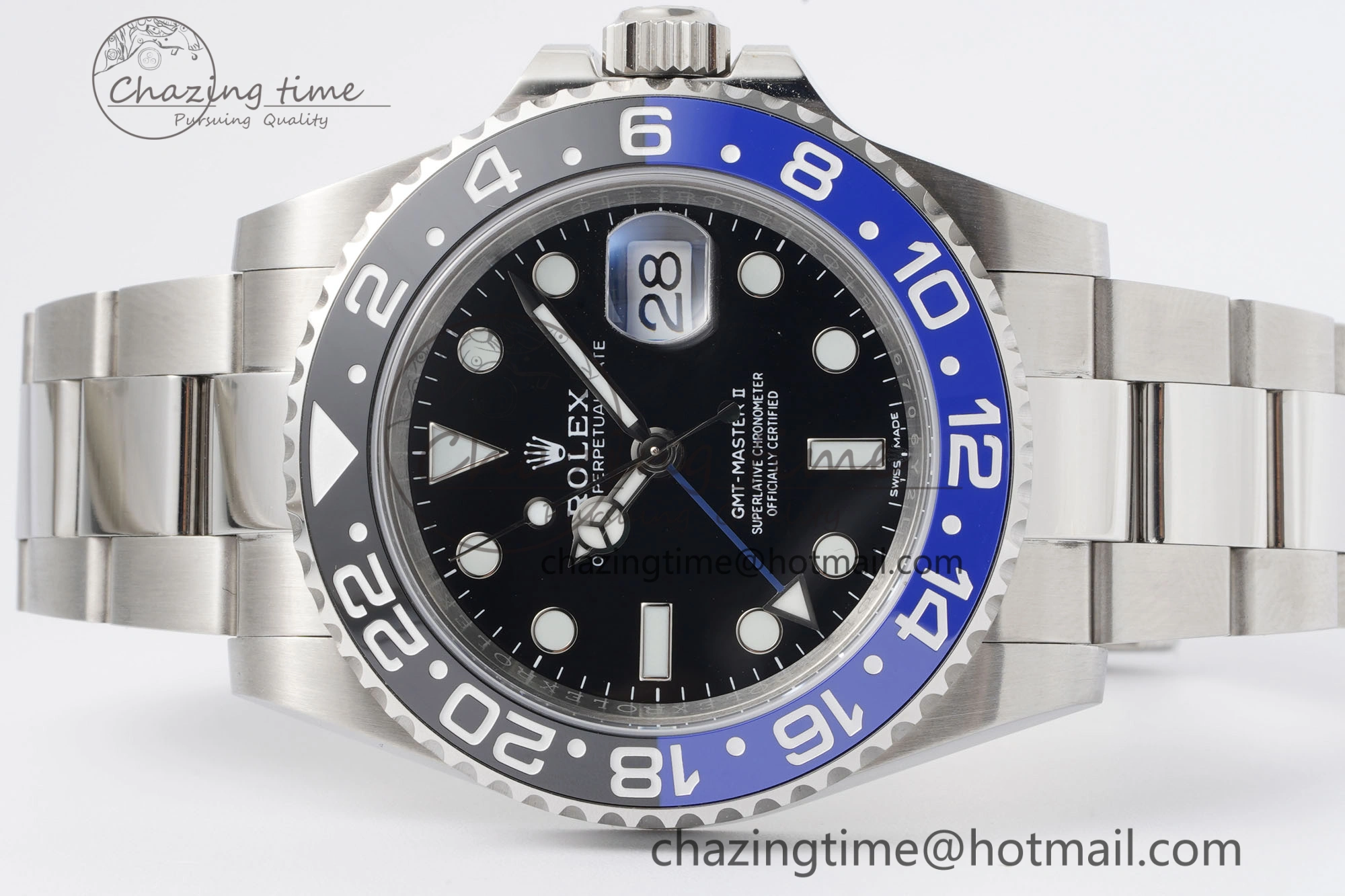 FashionForward GMT Master II 116710 BLNR 904L SS APF 1:1 Best Edition on Oyster Bracelet VR3186 CHS 2041