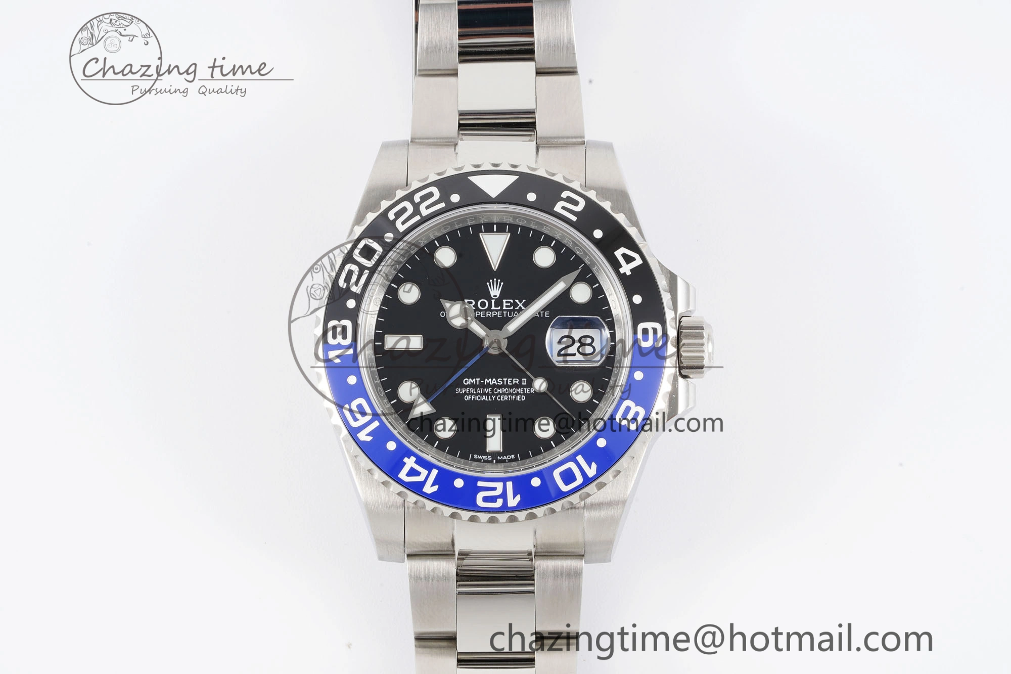 FashionForward GMT Master II 116710 BLNR 904L SS APF 1:1 Best Edition on Oyster Bracelet VR3186 CHS 2041