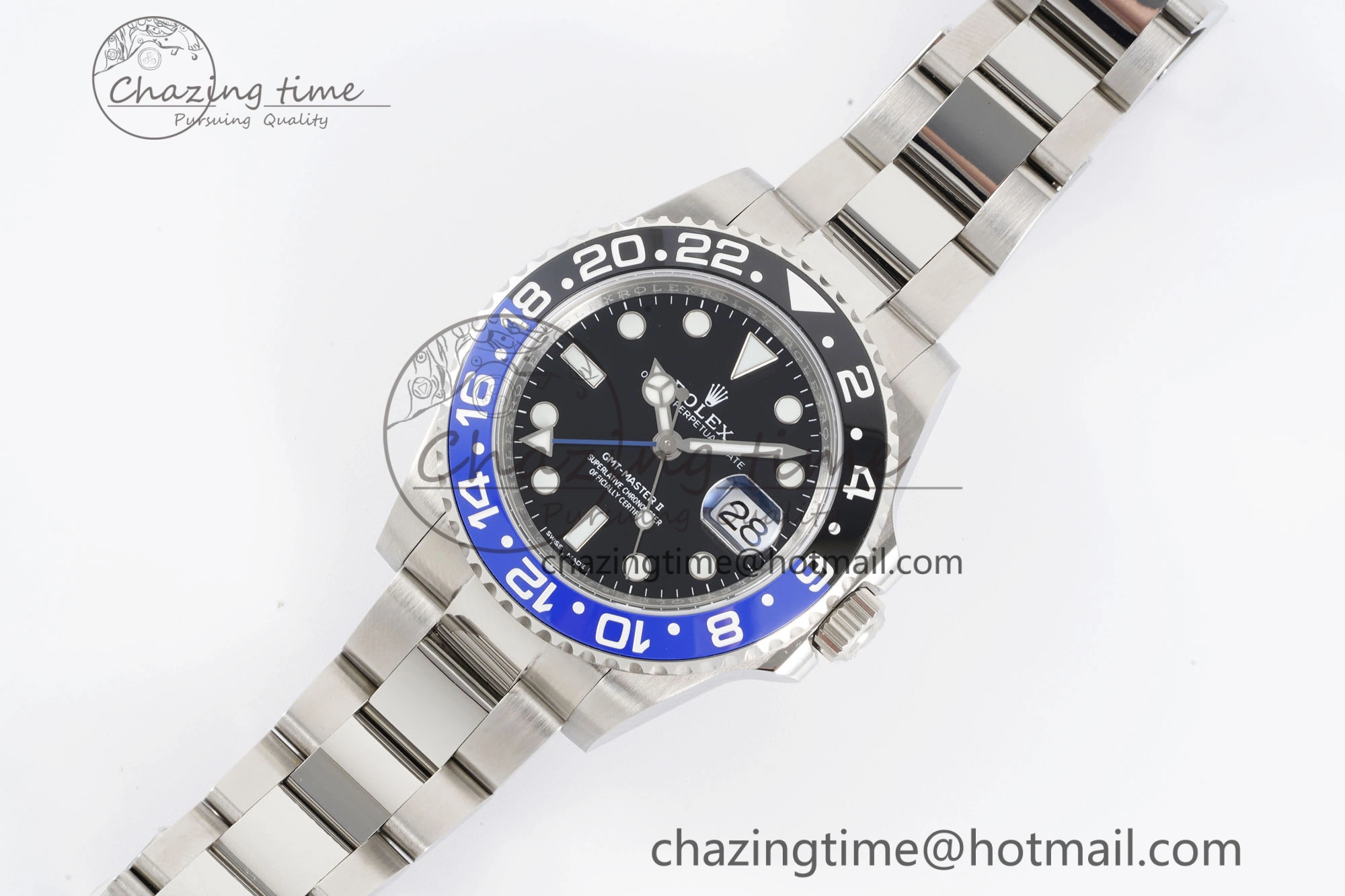 FashionForward GMT Master II 116710 BLNR 904L SS APF 1:1 Best Edition on Oyster Bracelet VR3186 CHS 2041