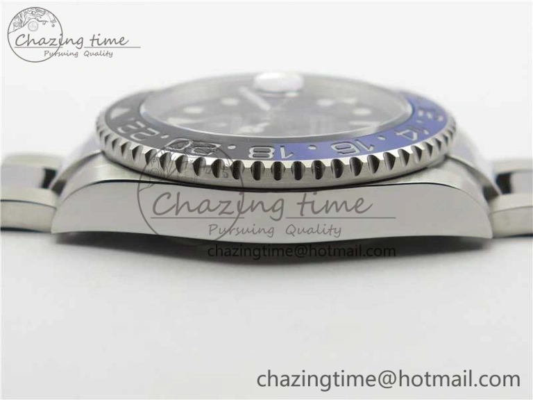 GMT Master II 116710 BLNR Black Blue Ceramic 316L Steel Bp Maker 1:1 Best Edition on SS Bracelet SA UrbanStyle 2969