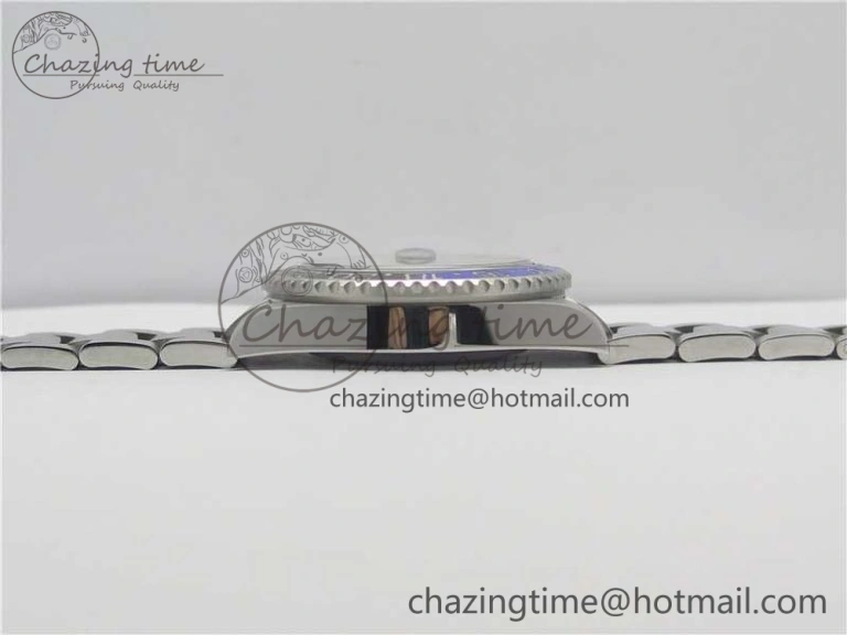 GMT-Master II 116710 BLNR Black Blue Ceramic 904L Steel 1:1 Noob Best Edition A3186 V10 (Correct Hand Stack) Modern 3216