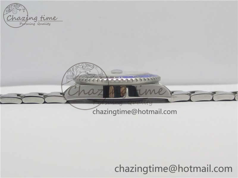 GMT-Master II 116710 BLNR Black Blue Ceramic 904L Steel 1:1 Noob Best Edition A3186 V10 (Correct Hand Stack) Modern 3216