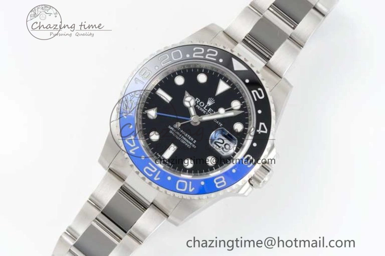 GMT-Master II 116710 BLNR Black Blue Ceramic 904L Steel APSF 1:1 Best Edition VR3186 CHS ModernLook 2382