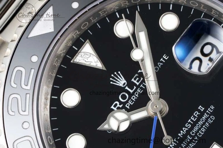 GMT-Master II 116710 BLNR Black Blue Ceramic 904L Steel APSF 1:1 Best Edition VR3186 CHS ModernLook 2382