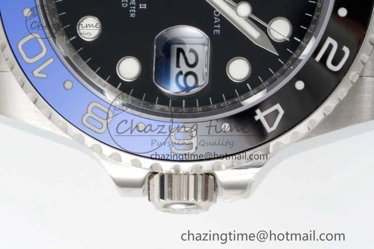GMT-Master II 116710 BLNR Black Blue Ceramic 904L Steel APSF 1:1 Best Edition VR3186 CHS ModernLook 2382