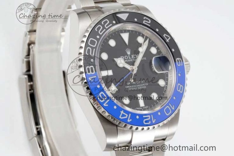 GMT-Master II 116710 BLNR Black Blue Ceramic 904L Steel APSF 1:1 Best Edition VR3186 CHS ModernLook 2382