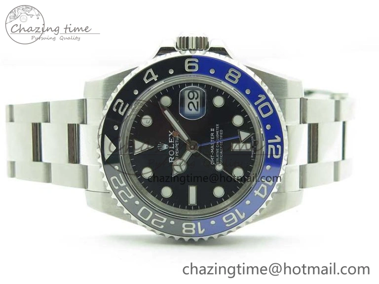 Functional GMT-Master II 116710 BLNR Black Blue Ceramic 904L Steel ARF 1:1 Best Edition SH3186 CHS 2812