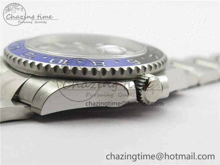 GMT-Master II 116710 BLNR Black Blue Ceramic 904L Steel Noob 1:1 Best Edition SA3186 CHS V StreetReady 2876