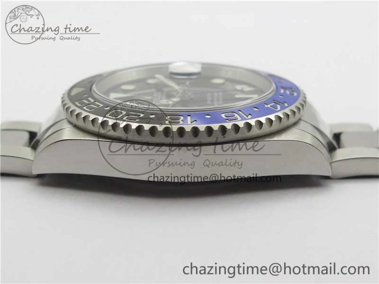GMT-Master II 116710 BLNR Black Blue Ceramic 904L Steel Noob 1:1 Best Edition SA3186 CHS V StreetReady 2876