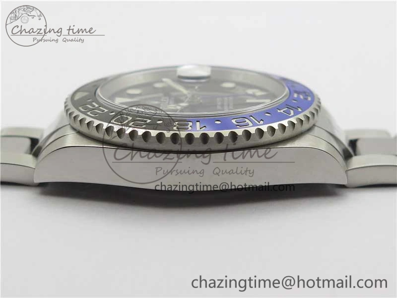 GMT-Master II 116710 BLNR Black Blue Ceramic 904L Steel Noob 1:1 Best Edition SA3186 CHS V StreetReady 2876
