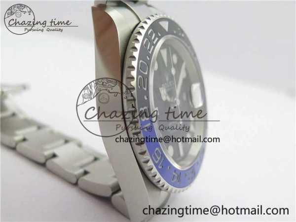 GMT-Master II 116710 BLNR Black Blue Ceramic 904L Steel V9F 1:1 Best Edition SA3186 CHS Casual 3069