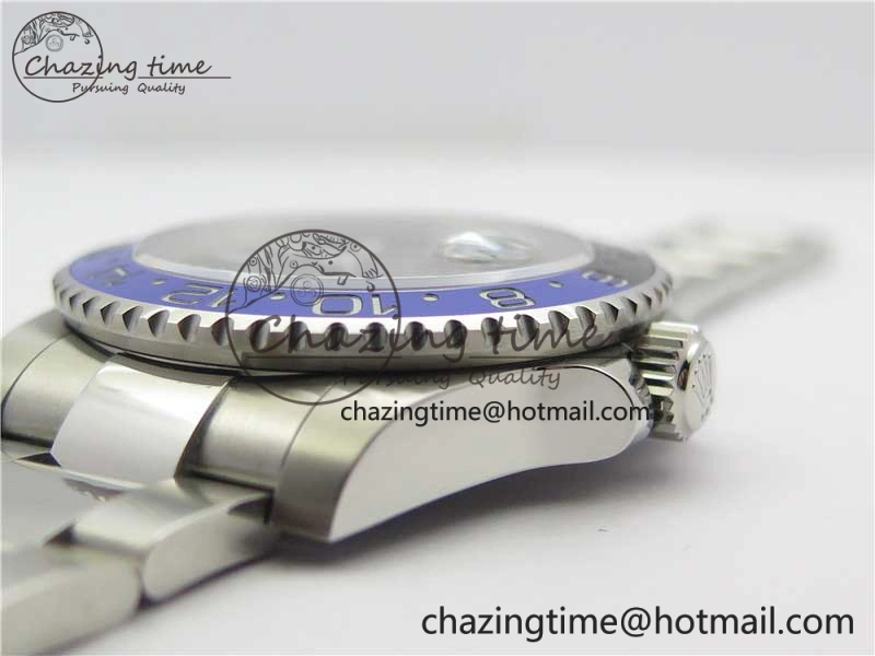 GMT-Master II 116710 BLNR Black Blue Ceramic 904L Steel V9F 1:1 Best Edition SA3186 CHS Casual 3069
