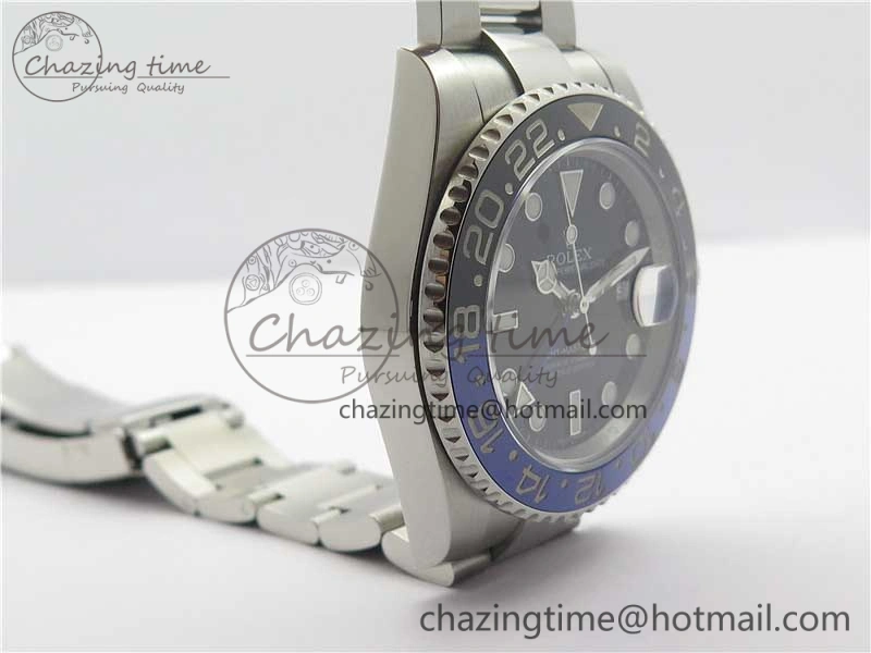 GMT-Master II 116710 BLNR Black Blue Ceramic 904L Steel VRF 1:1 Best Edition SA3186 CHS Supportive 3210