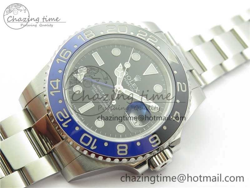 GMT-Master II 116710 BLNR Black Blue Ceramic 904L Steel VRF 1:1 Best Edition SA3186 CHS Supportive 3210