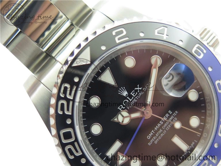 Sophisticated GMT-Master II 116710 BLNR Black Blue Ceramic 904L Steel VRF 1:1 Best Edition VR3186 CHS V3 (CF Bezel) 2497