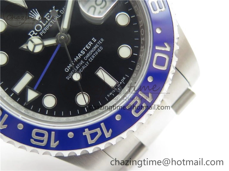 Sophisticated GMT-Master II 116710 BLNR Black Blue Ceramic 904L Steel VRF 1:1 Best Edition VR3186 CHS V3 (CF Bezel) 2497