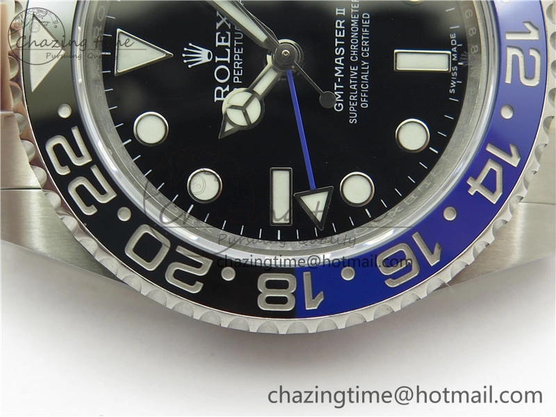 Sophisticated GMT-Master II 116710 BLNR Black Blue Ceramic 904L Steel VRF 1:1 Best Edition VR3186 CHS V3 (CF Bezel) 2497