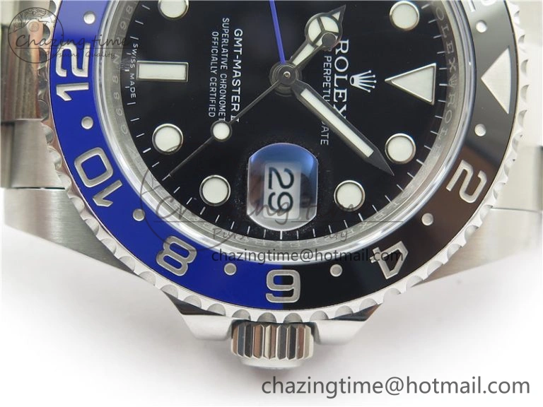 Sophisticated GMT-Master II 116710 BLNR Black Blue Ceramic 904L Steel VRF 1:1 Best Edition VR3186 CHS V3 (CF Bezel) 2497