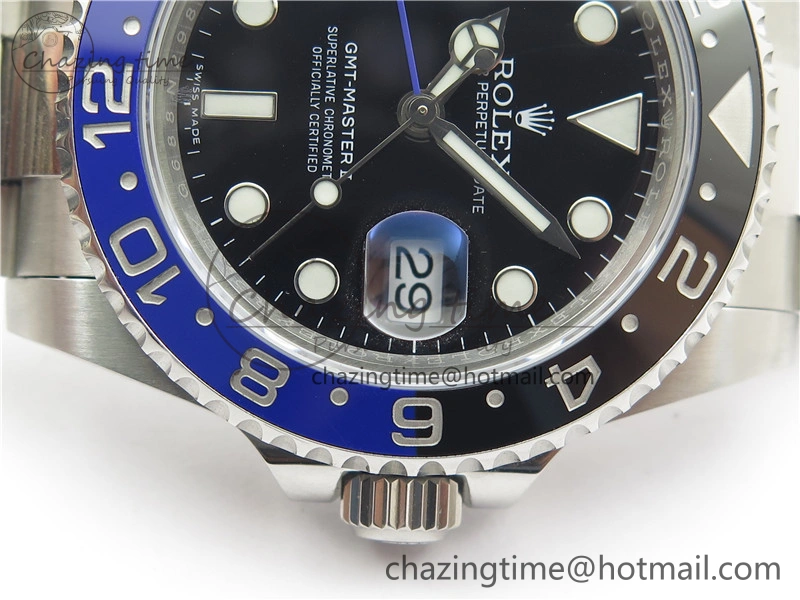 Sophisticated GMT-Master II 116710 BLNR Black Blue Ceramic 904L Steel VRF 1:1 Best Edition VR3186 CHS V3 (CF Bezel) 2497