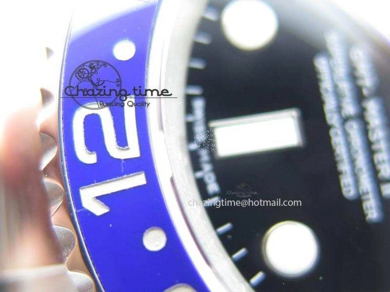 TimelessDesign GMT-Master II 116710 BLNR Black Blue Ceramic JF Best Edition On SS Bracelet A2836 V 3965