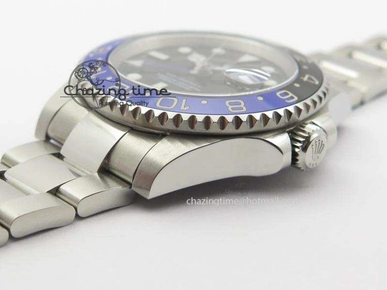 TimelessDesign GMT-Master II 116710 BLNR Black Blue Ceramic JF Best Edition On SS Bracelet A2836 V 3965