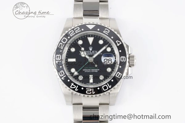 GMT Master II 116710 LN 904L SS APF 1:1 Best Edition on Oyster Bracelet VR3186 CHS TopPick 2043