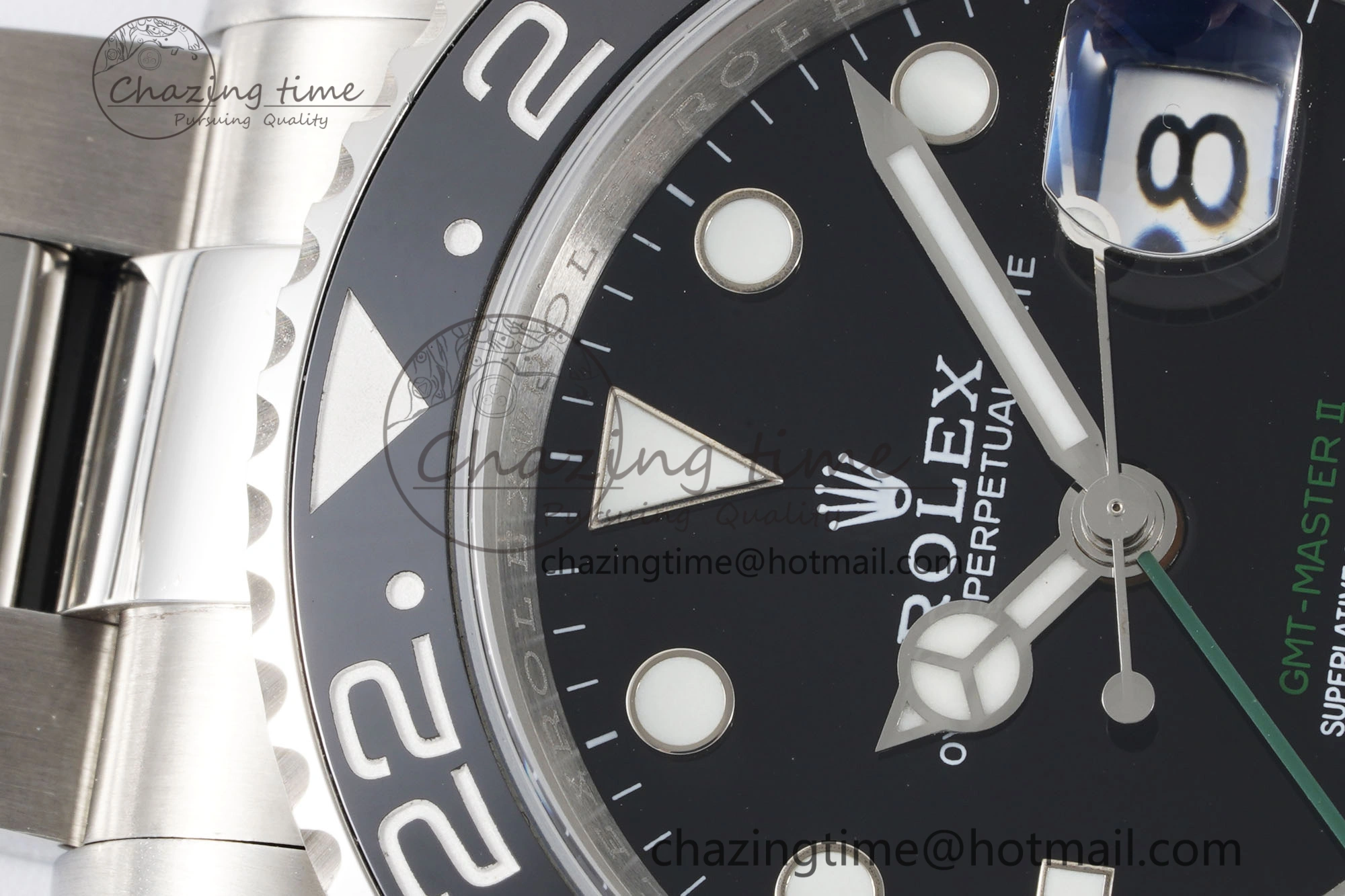 GMT Master II 116710 LN 904L SS APF 1:1 Best Edition on Oyster Bracelet VR3186 CHS TopPick 2043