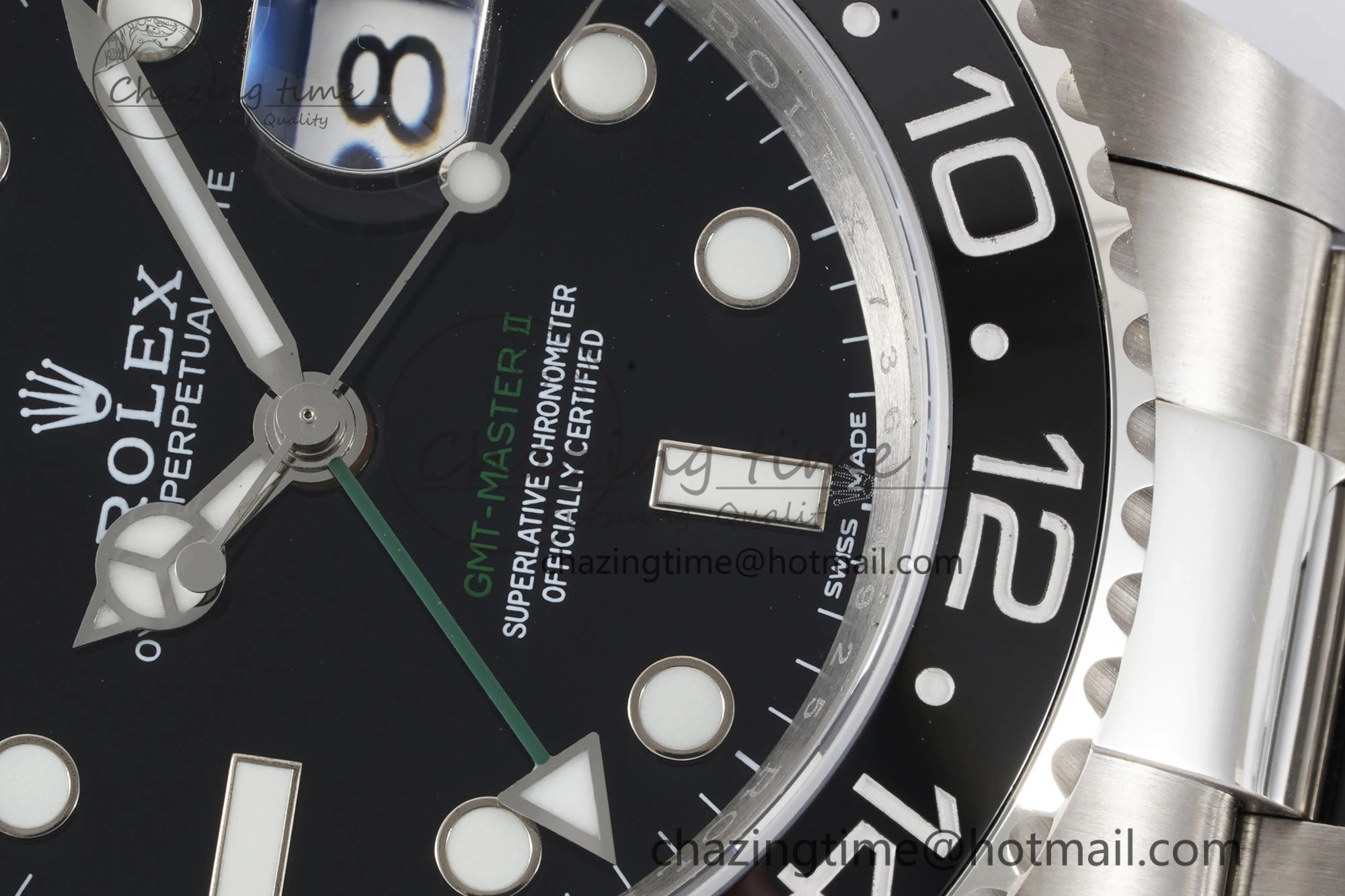 GMT Master II 116710 LN 904L SS APF 1:1 Best Edition on Oyster Bracelet VR3186 CHS TopPick 2043